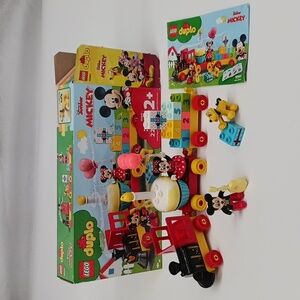 Lego Duplo 10941 Mickey & Minnie Birthday Train - All pieces & directions